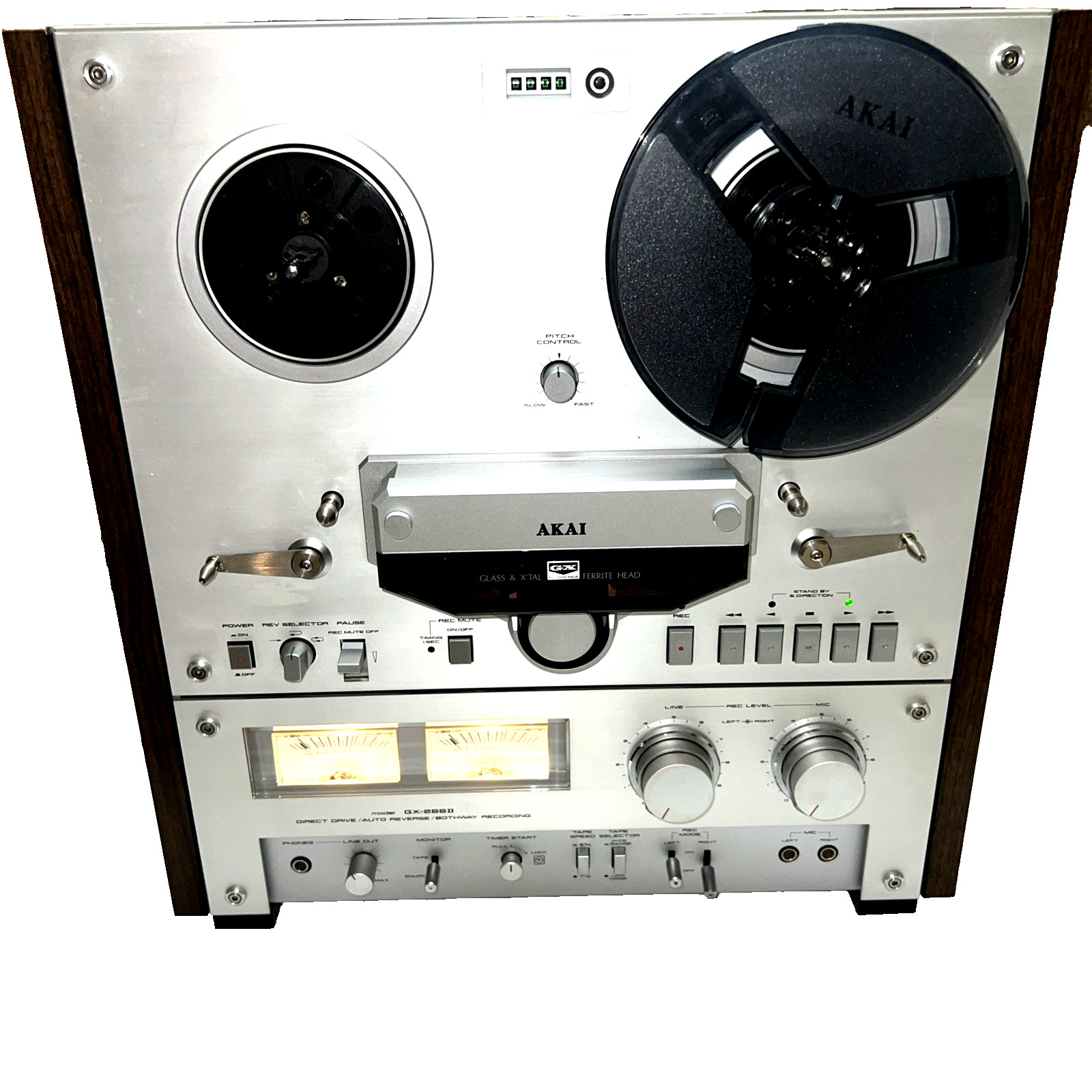 Akai GX-266II With original box great condition comes with dust cover