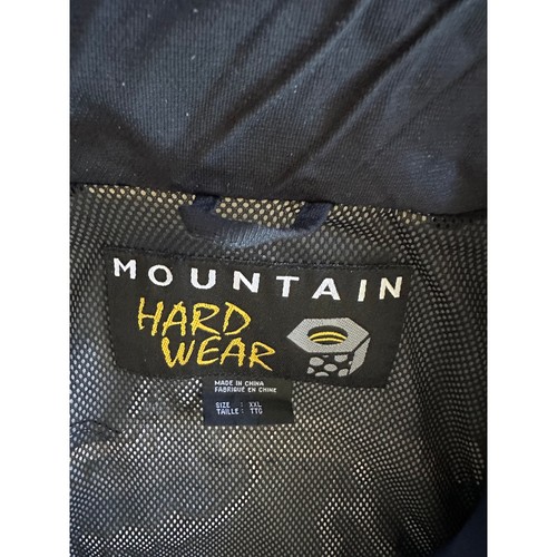 Men's Mountain Hardware Conduit Winter Parka Size XXl Blue Black Winter Coats - Picture 2 of 12