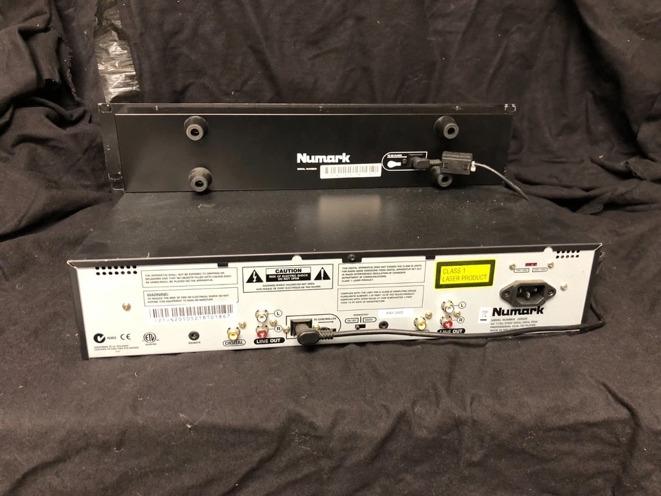 Numark CDN 35- DJ Doppel CD Player - Bild 3 von 3