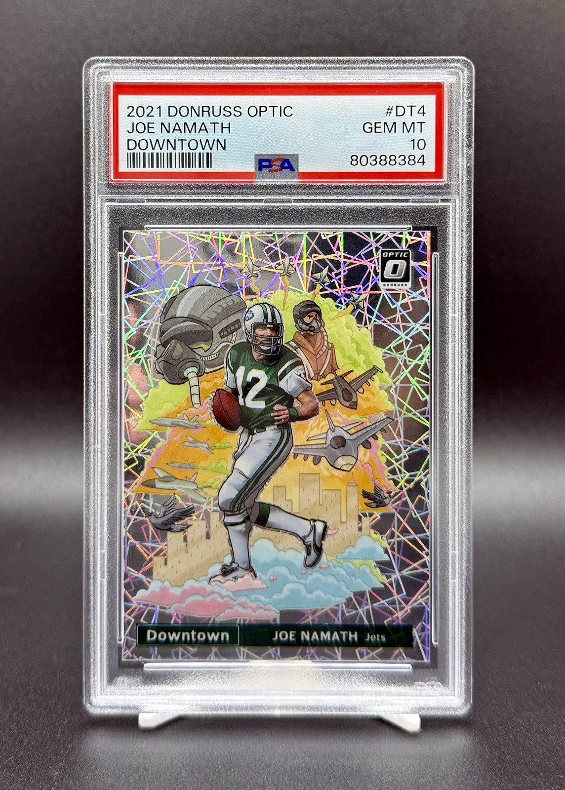 2021 Panini Donruss Optic - Downtown Joe Namath #DT-4