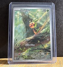Chespin 87/86 Illustration Rare Pokemon Chaos Rising ME04 NM