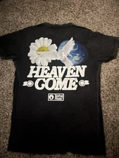 Niche Brand Heaven Come T Shirt Black