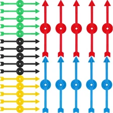 CHENGU 25 Pieces 4 Inch Arrow Spinners Games in 5 Colors Magic Spinner for... 