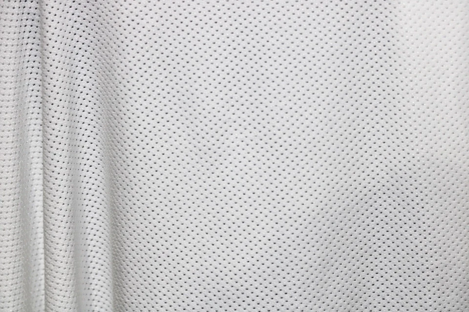 POWER MESH KNIT 4 WAY STRETCH FABRIC 60" WIDE SNOW WHITE BY THE YARD - Image 2 of 4