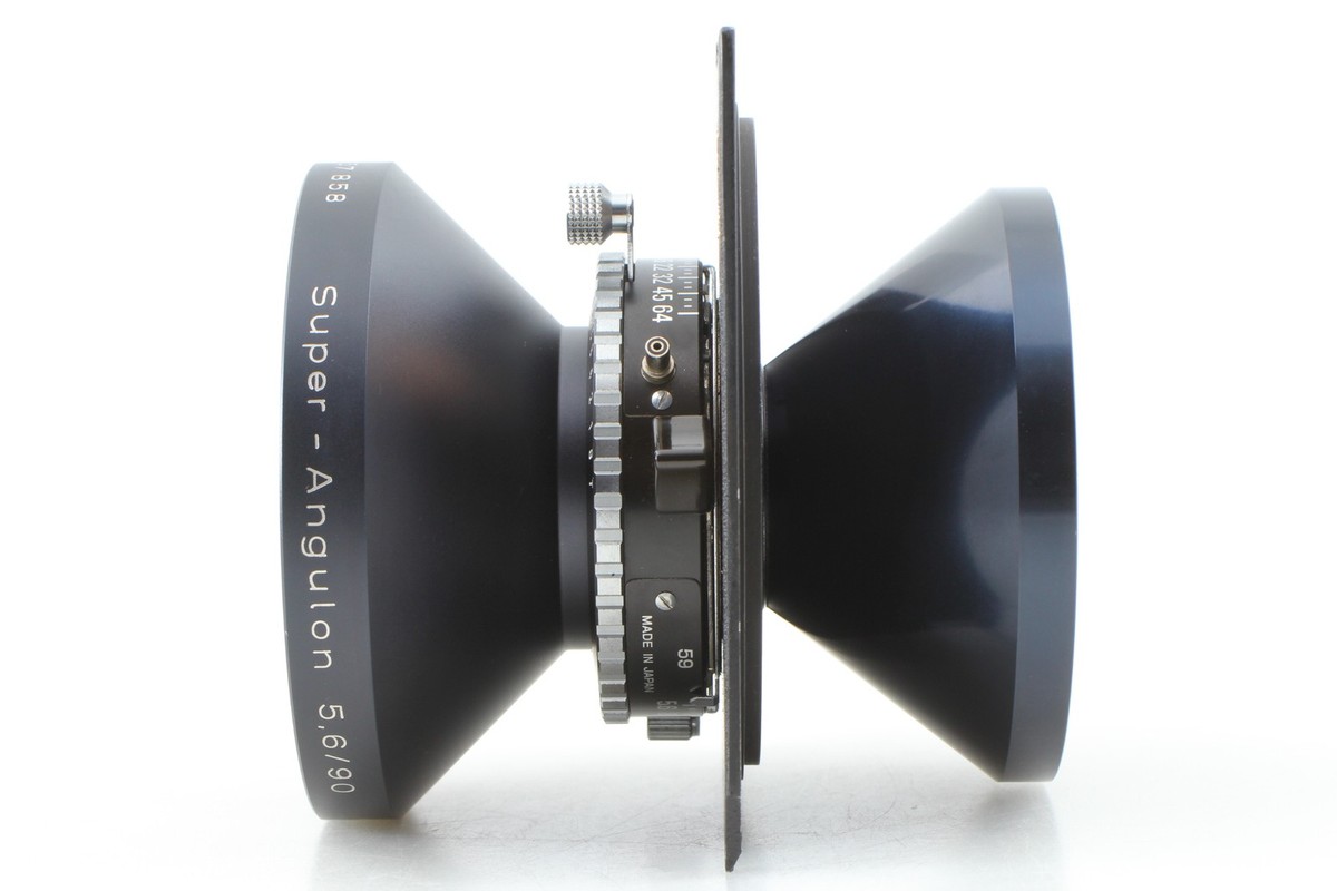 フィルムカメラ Schneider Kreuznach 90mm F5.6 Schneider-Kreuznach 90mm f5.6 Super-Angulon (Shutter) - Lens