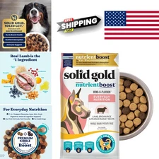 Whole Grain Lamb Kibble 22 Pound for Medium and Large Breeds with Probiotics