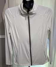 Lole Wicking Quick Dry L White Jacket Women
