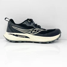 Saucony Womens Peregrine 15 S10990-100 Black Running Shoes Sneakers Size 8.5