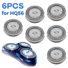 6-Pack HQ56 Replacement Shaver Heads for Philips Norelco HQ3 HQ4 HQ55 HQ56 HQ6