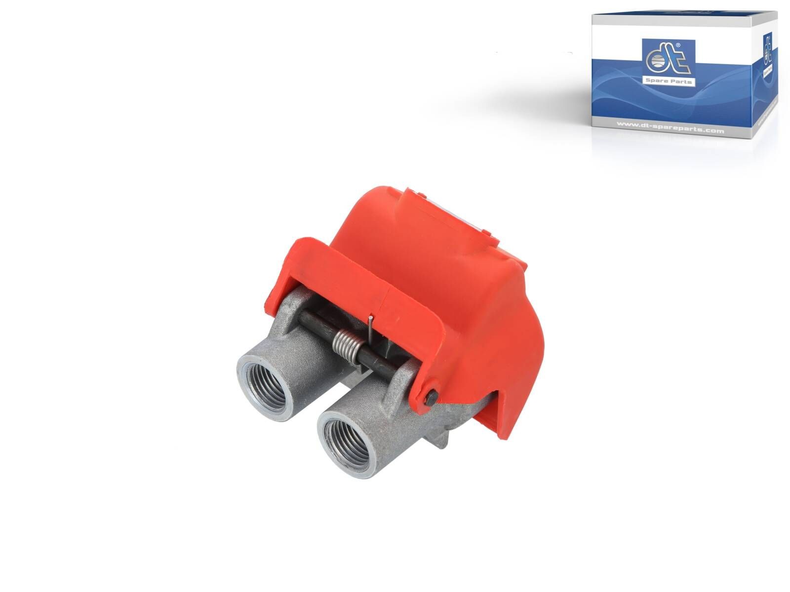 Main d'accouplement DT Spare Parts 2.46054 raccord pneumatique premium M16 rouge