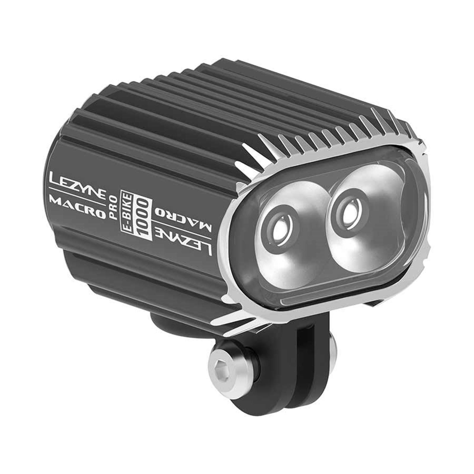 Lezyne E-Bike Macro Drive 1000 Light - Front - Black 1-LED-EMACR-V104S
