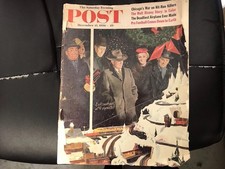 The Saturday Evening Post Dec 15 1956 Norman Rockwell Cover