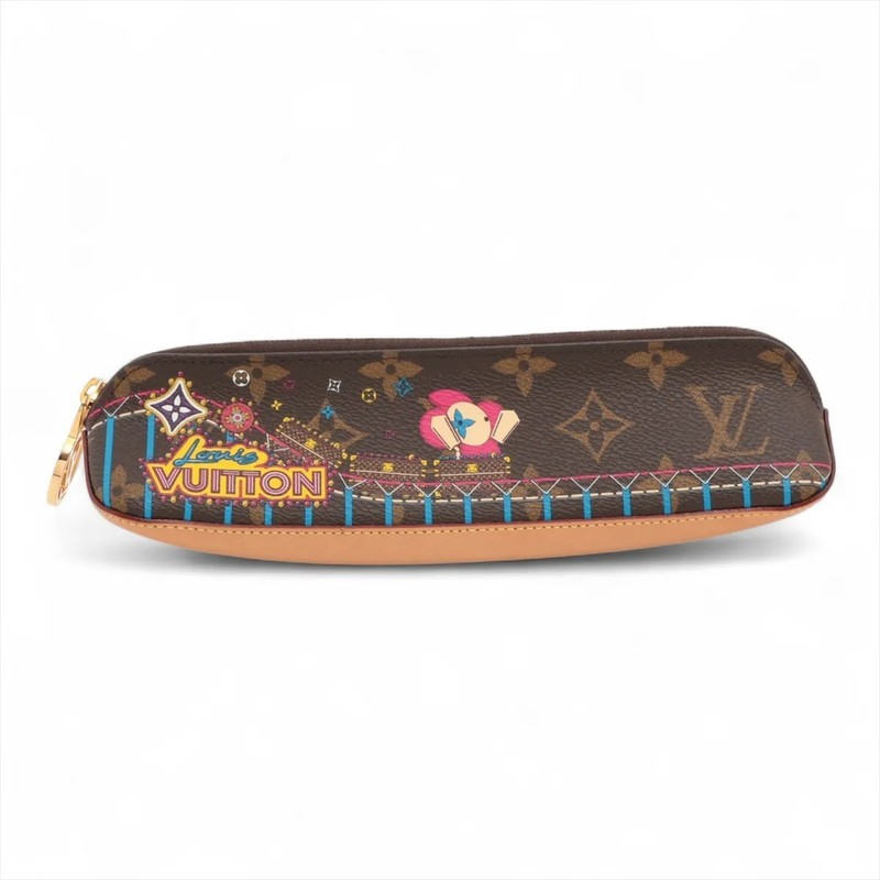 [ebay live] M523 Louis Vuitton Monogram Trousse Elisabeth Pen Case