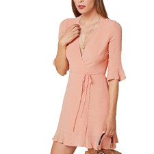 Reformation Wren Wran Mini Dress Women Size XL