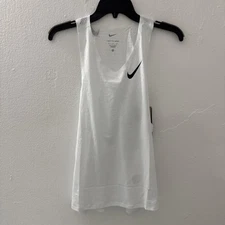 Nike AeroSwift Dri-FIT ADV Running Singlet Tank White FN4231-121 Men's Size S
