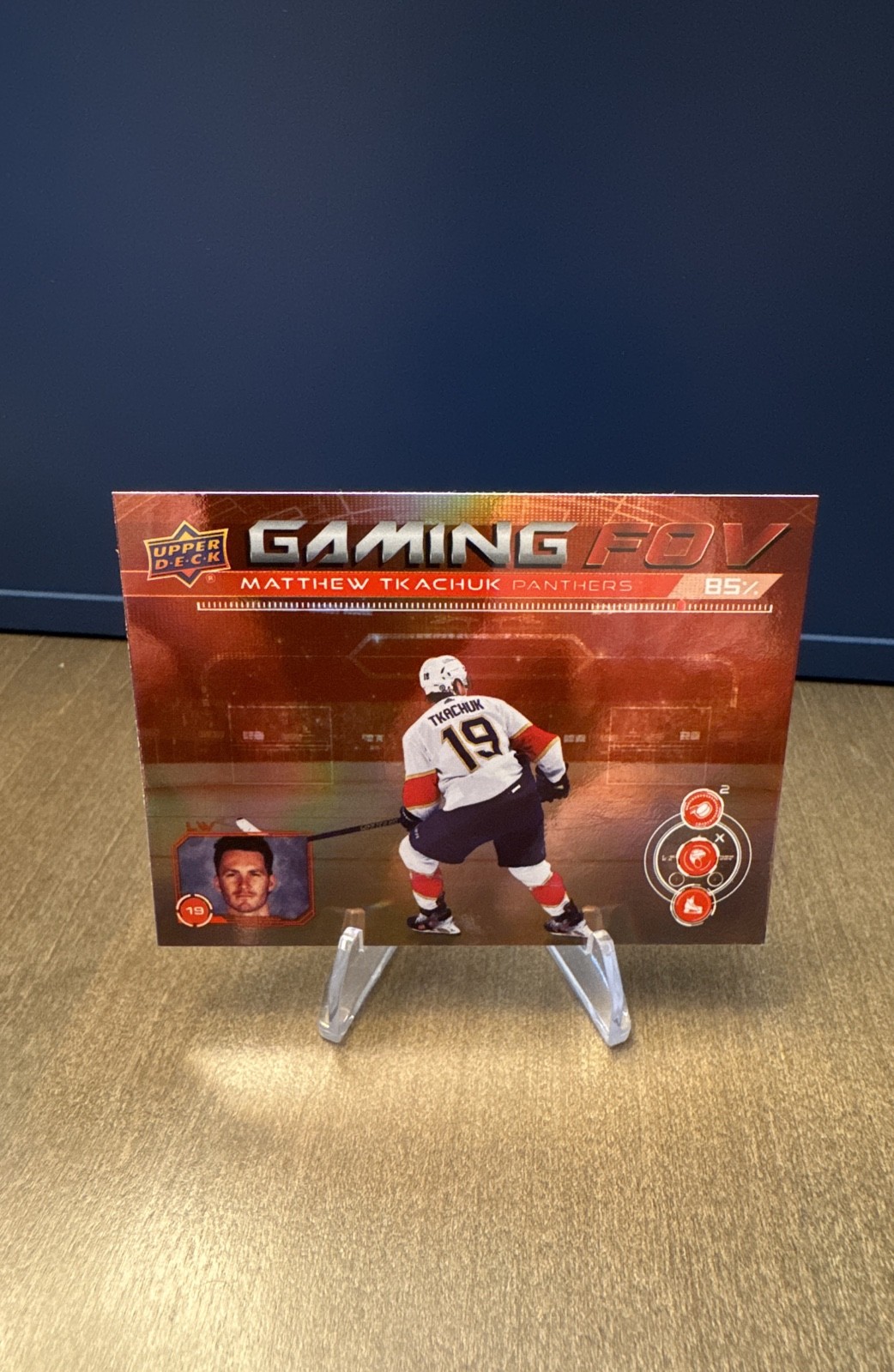 2024-25 Upper Deck Series 1 - Gaming Fov Matthew Tkachuk #GFOV-9