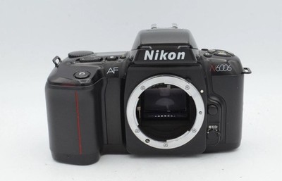 Nikon N6006 35mm Film SLR Autofocus Black Camera Body Interchangeable Lens