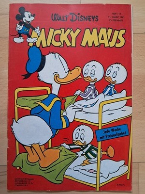 Walt Disneys Micky Maus Nr.11 vom 11.3.1961 mit Magazinteil, MMK-Gutscheinecke
