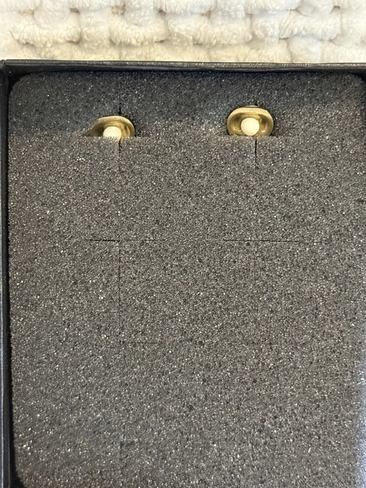 Pendientes colgantes Heidi Daus topacio borgoña nuevos en caja Foto 3 de 4