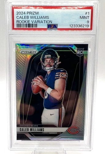 2024 Panini Prizm - Rookie Variations Caleb Williams #1 Silver Prizm (RC)