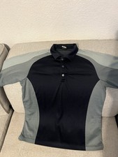 Nike Shirt Mens Size XL Dri-Fit UV Golf Polo Short Sleeve Performance Gray