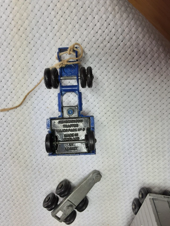 1962 Lesney Major Pack No 9 Hendrickson Tractor - Double Freighter - Image 4 of 4