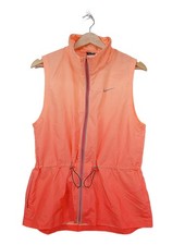 NIKE Sportweste Damen Weste Gr. DE 38 hellorange Casual-Look