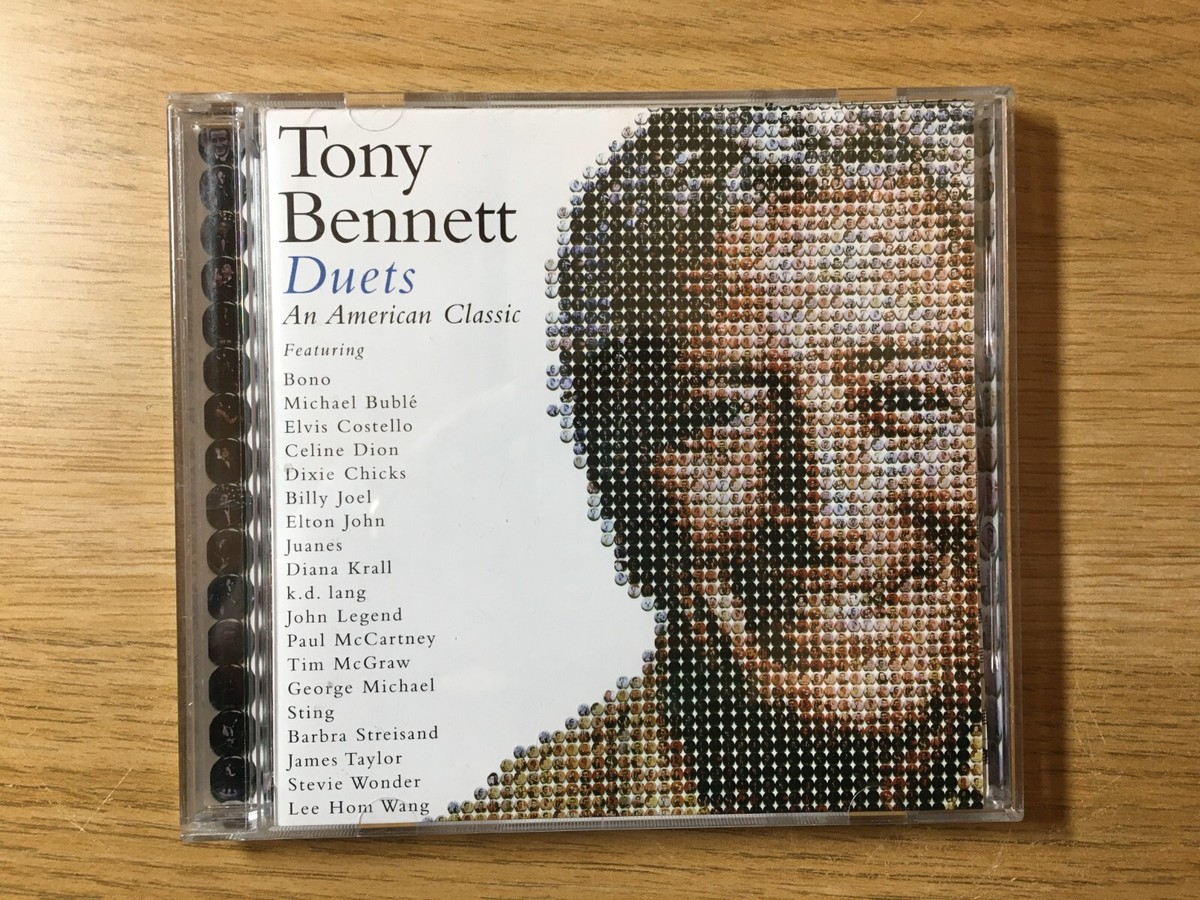 TONY BENNETT CD ALBUM: DUETS - AN AMERICAN CLASSIC *NEAR MINT