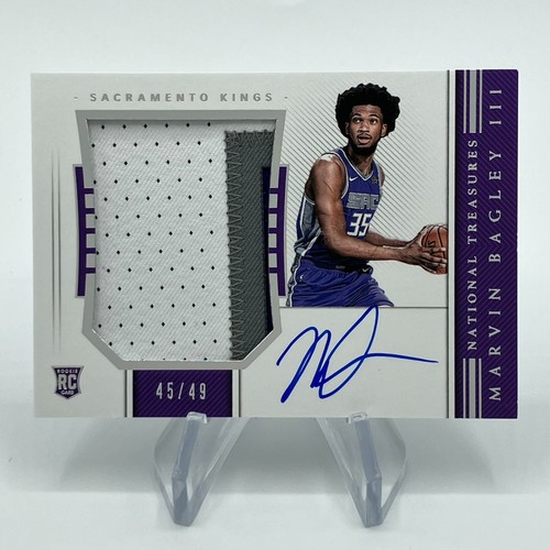 Marvin Bagley III [Patch Autograph] #137 2018 Panini National Treasures card