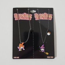 Sanrio Hello Kitty My Melody Kuromi Halloween Costume Best Friend Necklace Set