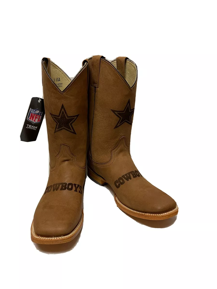 Dallas Cowboys Tooled Emblem Western Boots in size 9