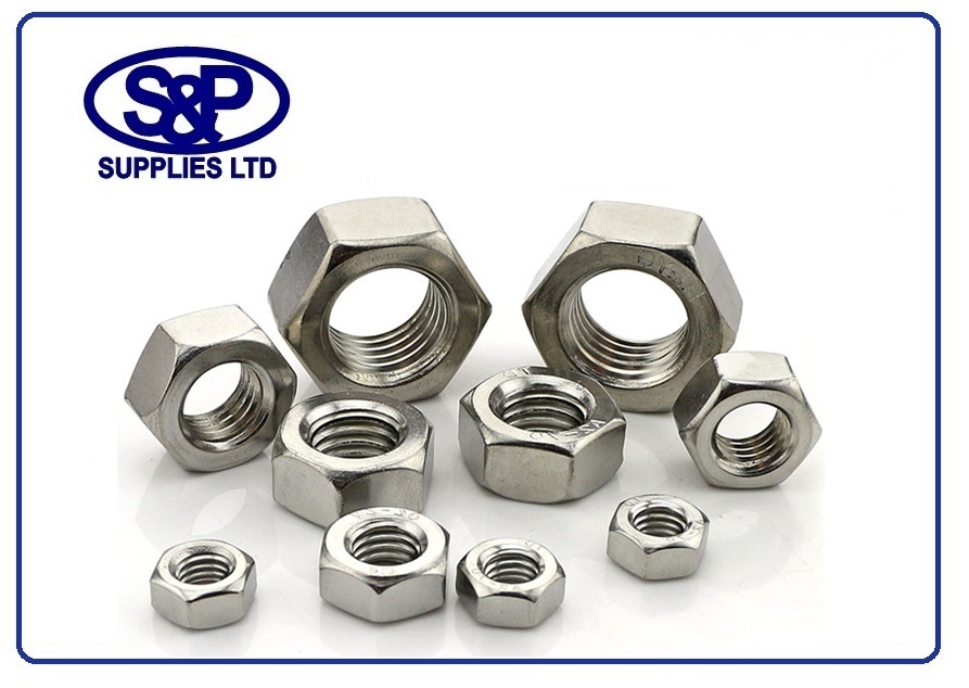 MroMax 1/4 Serrated Flange Hex Lock Nuts - 304 Stainless Steel Flange - View #8