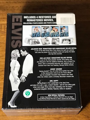 BOX ELVIS | FACTORY SEALED ELVIS! STILL SET 4-DVD PRESLEY eBay
