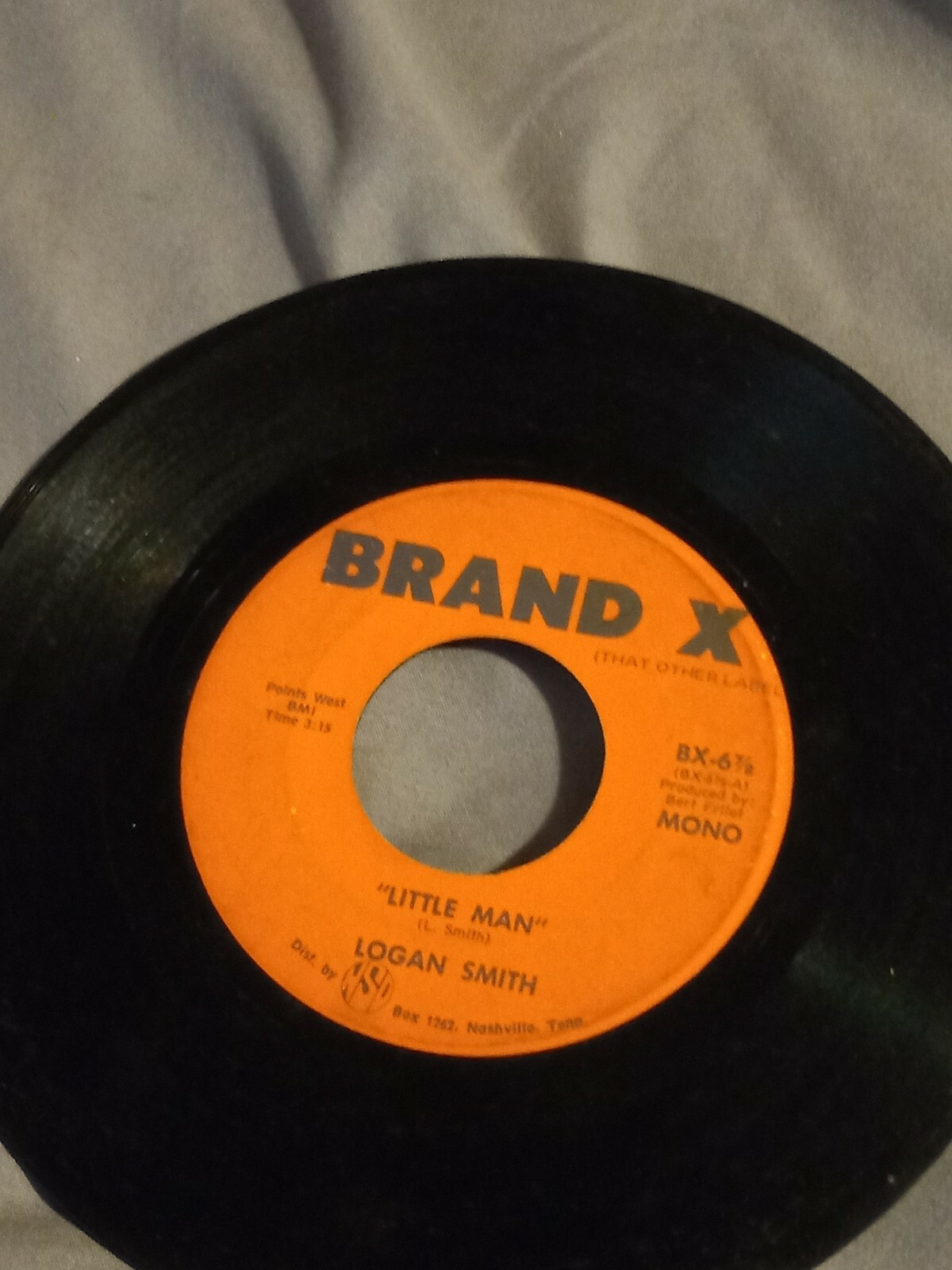 Logan Smith Brand X Label Little Man Down on the Farm  45 -Brand X