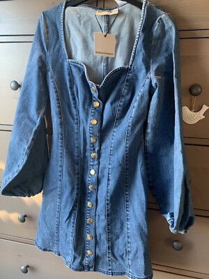 finders keepers denim dress Finders Keepers Ruby Mini Dress