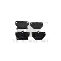 Bremsbelagsatz, Scheibenbremse NK 224557 FüR Toyota, Hinterachse