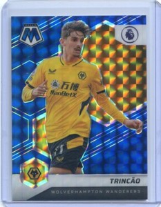 2021 Panini Mosaic Premier League Soccer Blue Trincao #59
