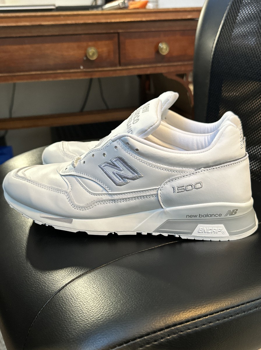 SZ 9.5 M US New Balance M1500WHI - Made IN England White | eBay SZ 9.5 M US New Balance M1500WHI - Made IN England White | eBay