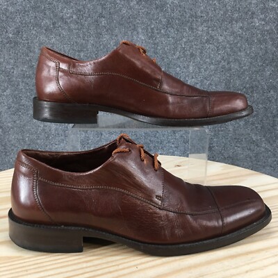 Johnston and Murphy Shoes 9.5 M Square Toe Oxford Casual  display picture 2