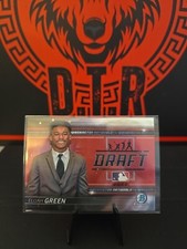 2022 BOWMAN CHROME DRAFT NIGHT WASHINGTON NATIONALS ELIJAH GREEN #BDN-5