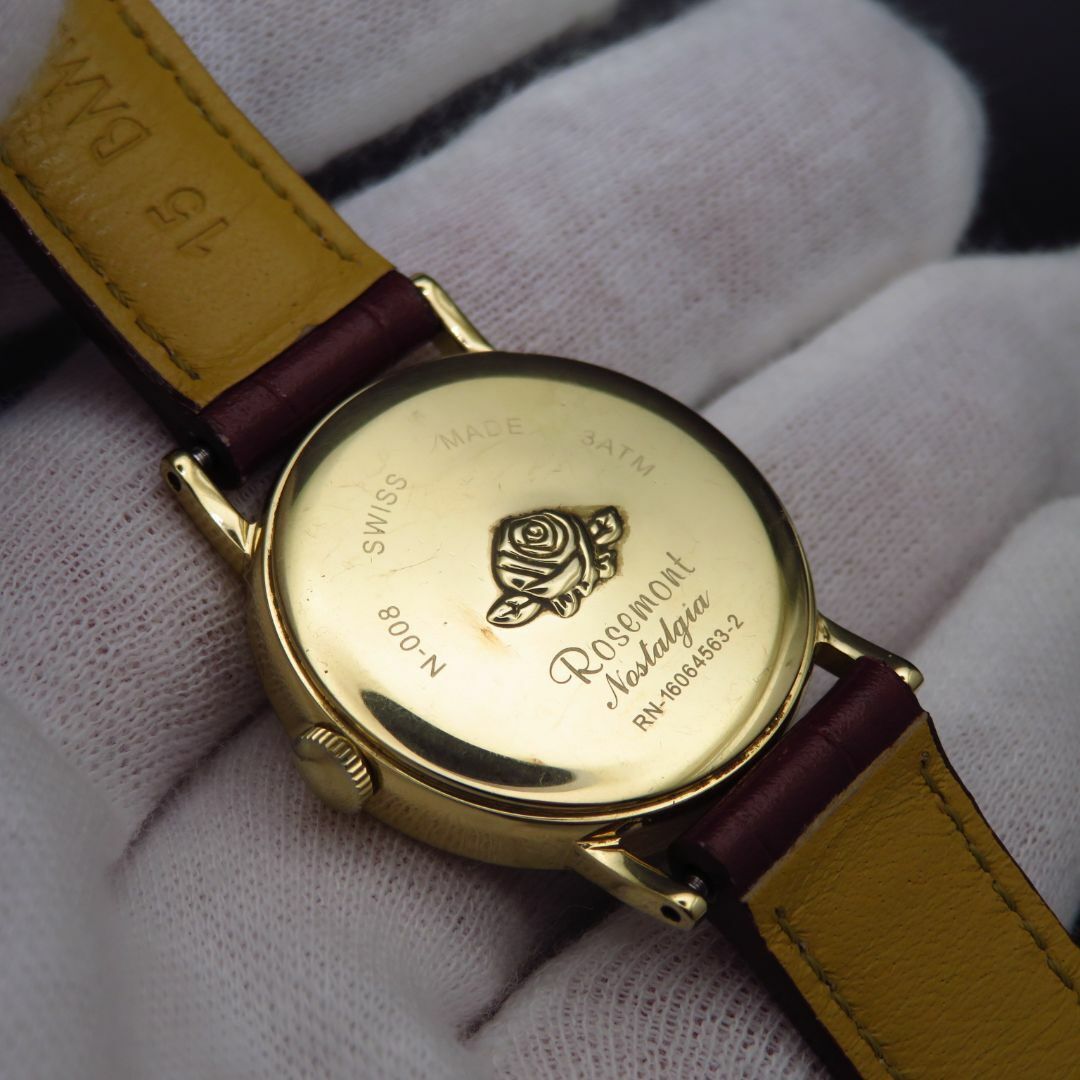 Rosemont Nostalgia Ladies Watch Small Second Swiss Made Working | eBay 
