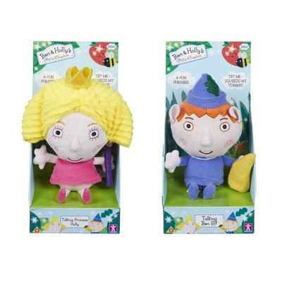 Ben & Holly Talking Ben Elf Or Talking Princess Holly Soft Plush Toys Dolls NEW | eBay