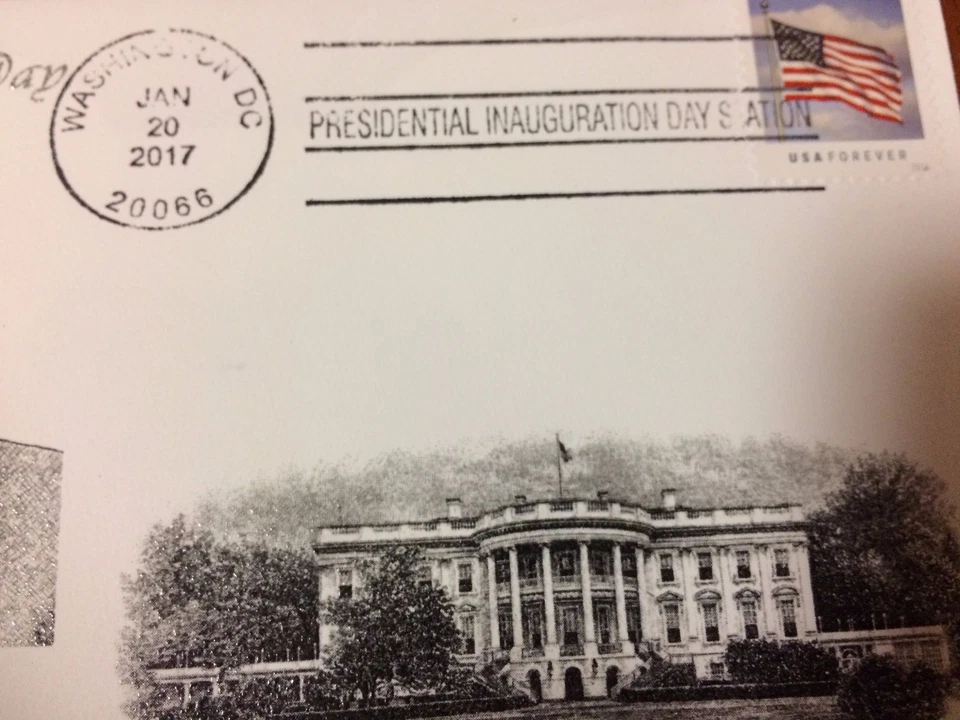PRESIDENT TRUMP First Day Cover Washington D.C. Inaugural Postmark 1/20/2017 #3 - Image 3 of 4