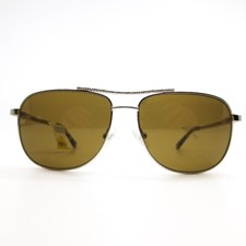 Candies Sunglasses CA1029 32E Silver Square Frames with Brown Lenses 53-14-135