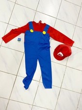 Mario Costume J084 Super Mario Bros. Deluxe Child Halloween Costume 35" Japan