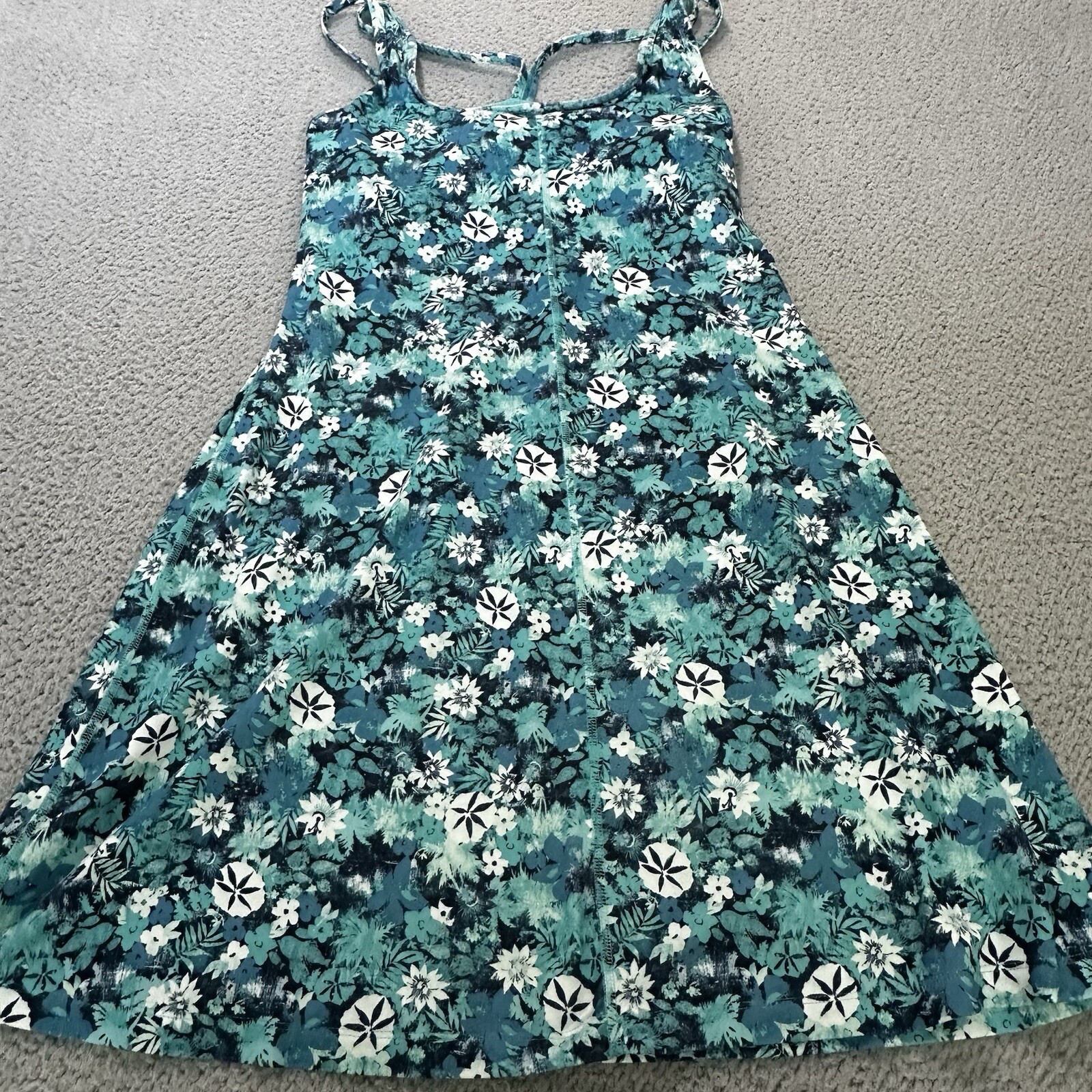 Patagonia Sundress Women's Small Floral Print Strappy with Shelf Bra-image