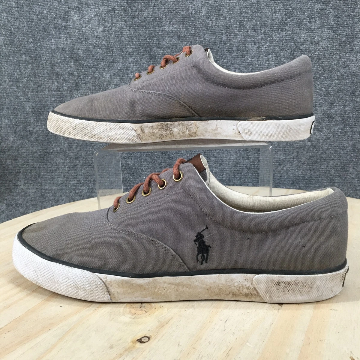 Gray polo best sale shoes