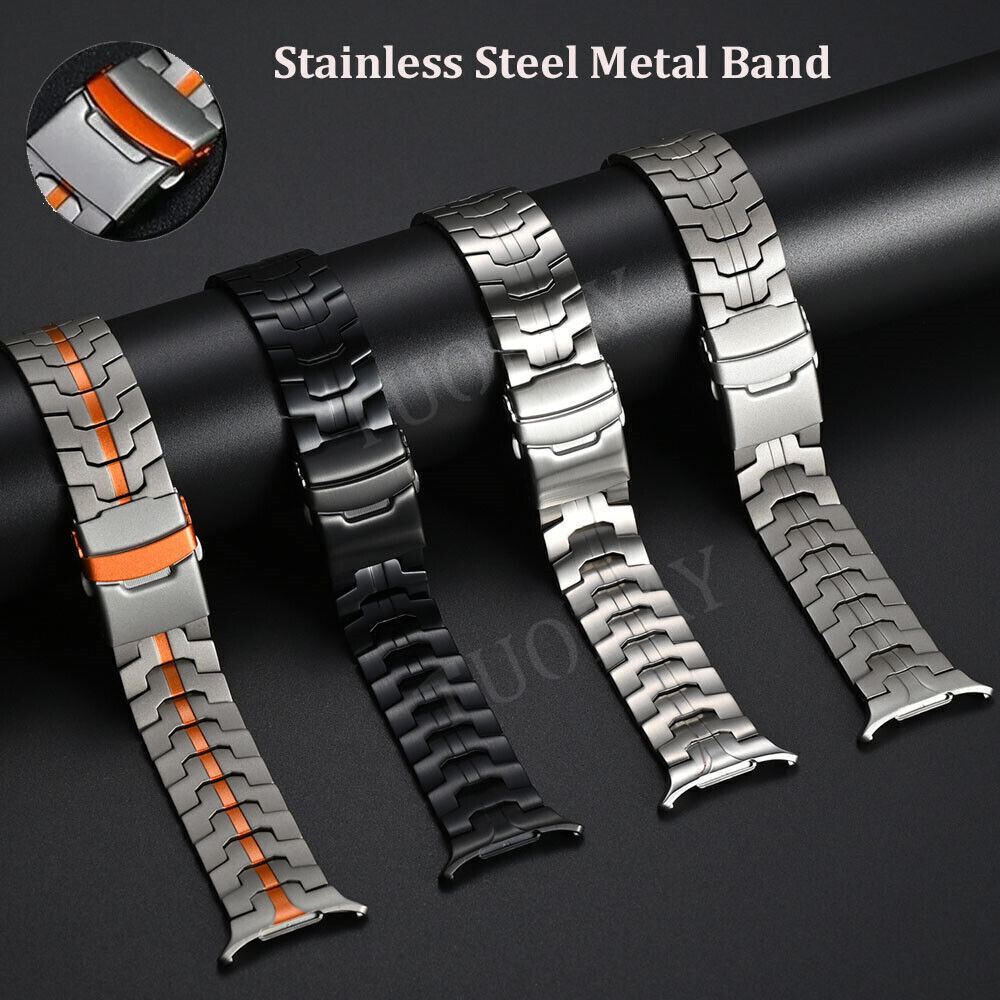 For Samsung Galaxy Watch Ultra 47mm Replacement Stainless Steel Watch Band Strap