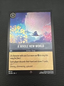 A Whole New World 2023 The First Chapter #195/204 Cold Foil A Whole New World 2023 The First Chapter #195/204 Cold Foil