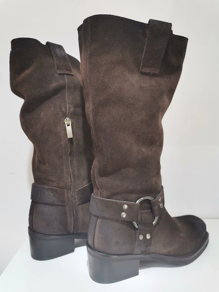 Metisse Camperos marrone in crosta FW COLLECTION eBay